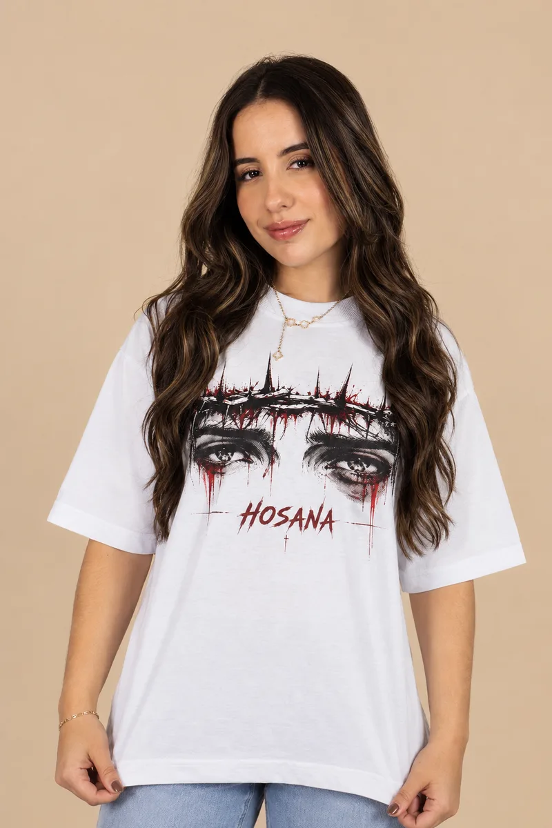 Camiseta Boxy Hosana